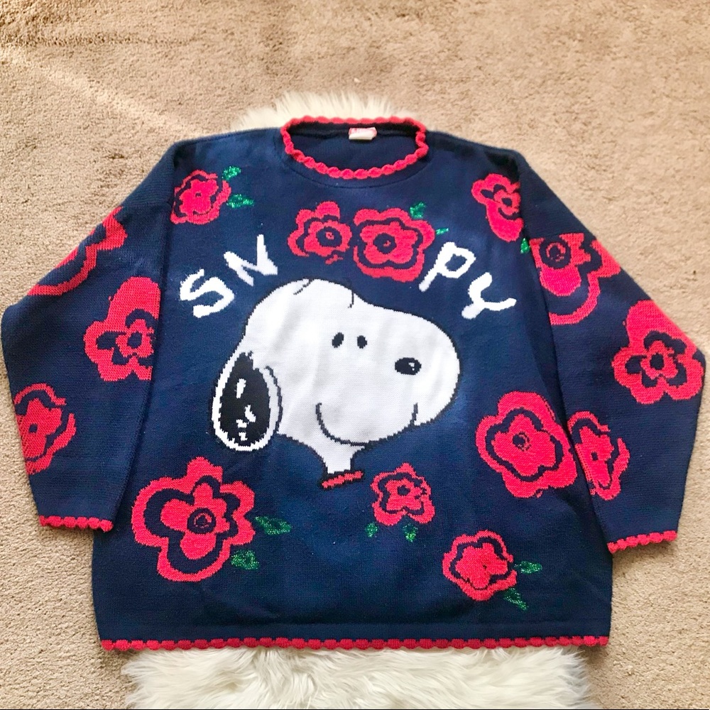 Vintage Snoopy Sweater